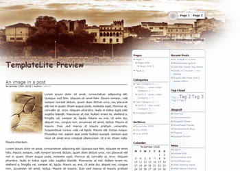Free Wordpress Theme  » Simple Style