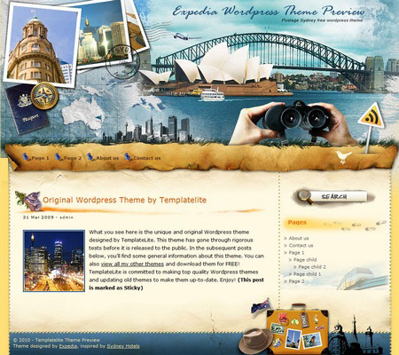 Postage Sydney WordPress Theme